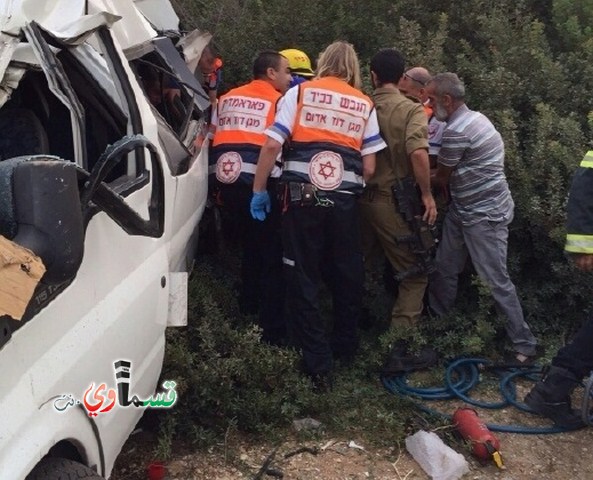 اللد: مصرع فلسطيني وإصابة 9 آخرين بجروح متفاوتة في حادث طرق مروع قرب اللد